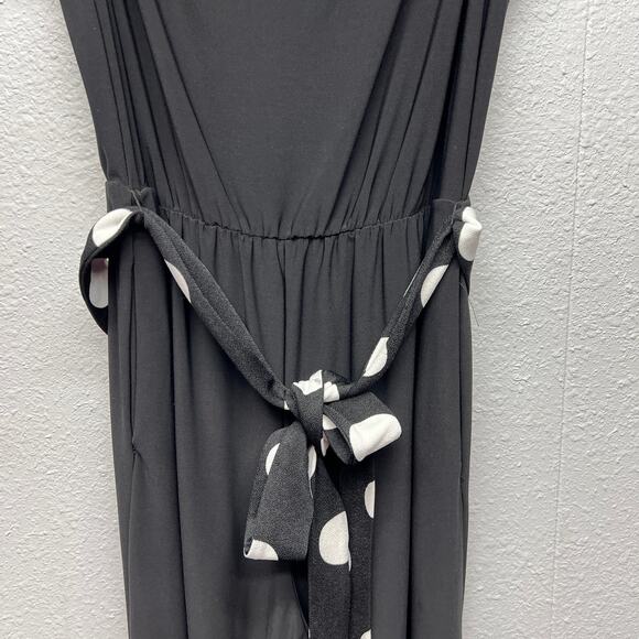 Marina Jumpsuit Womens M Cowl Neck Stretch Party Cocktail Event Feminine Dressy - Picture 4 of 14